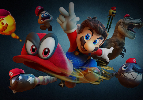 Nintendo gift cards background