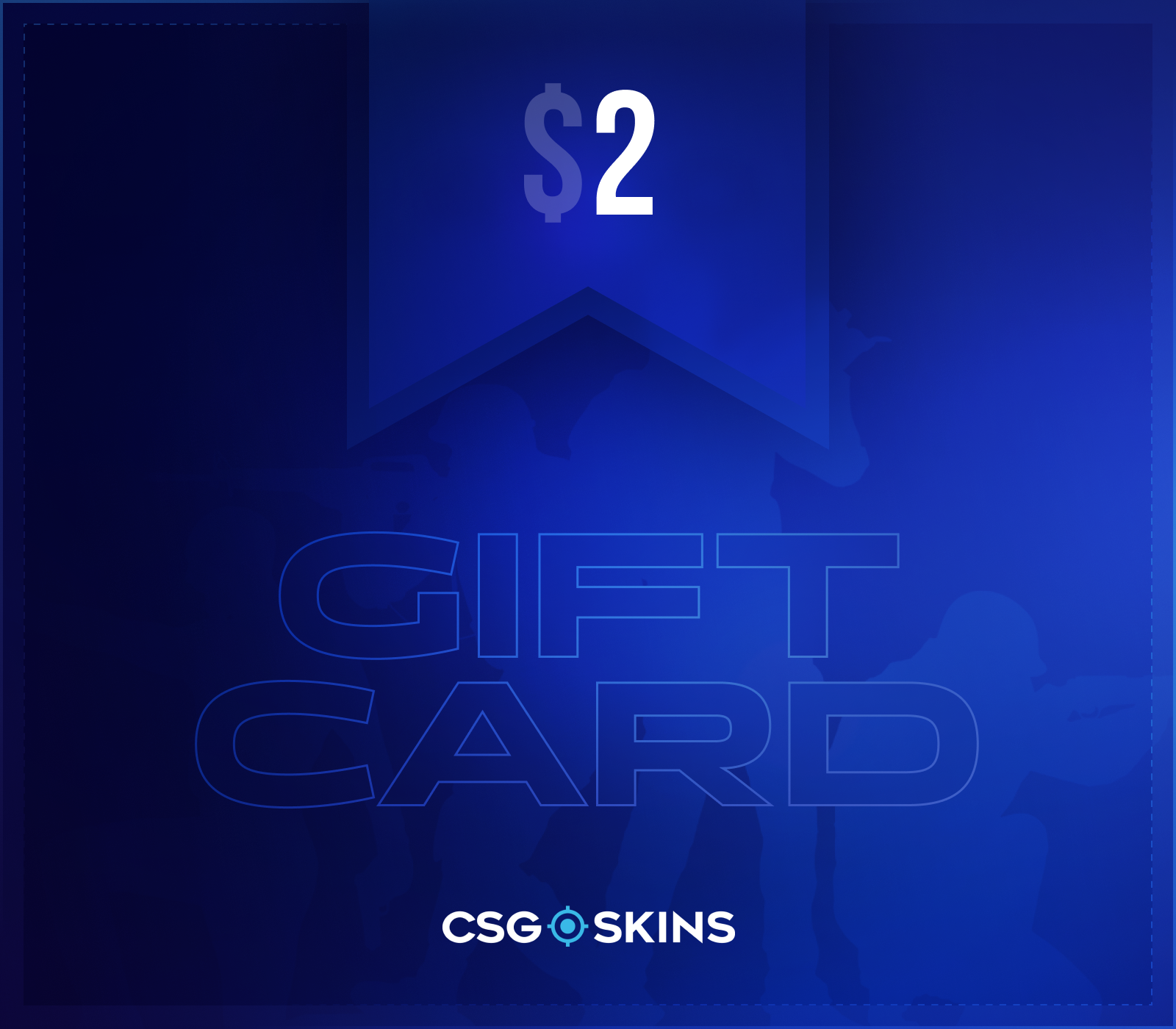 CSGO-Skins Gift Card REGION FREE 5 USD