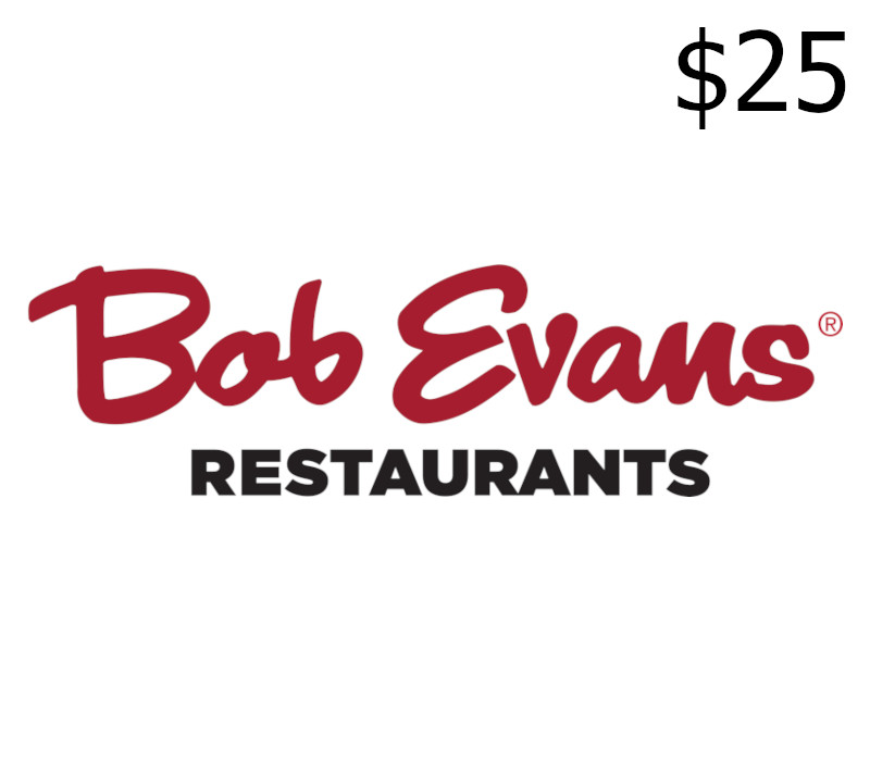 Bob Evans Restaurant Gift Card 25 USD