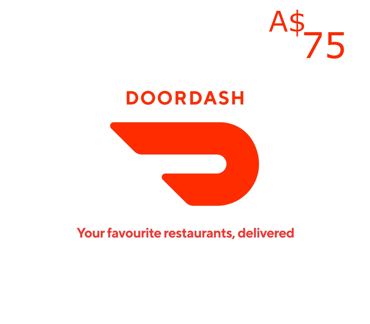 DoorDash Gift Card CA 100 CAD