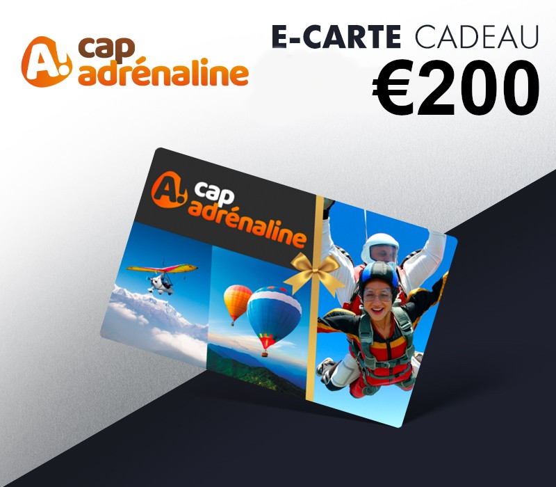 Cap Adrénaline Gift Card FR 200 EUR