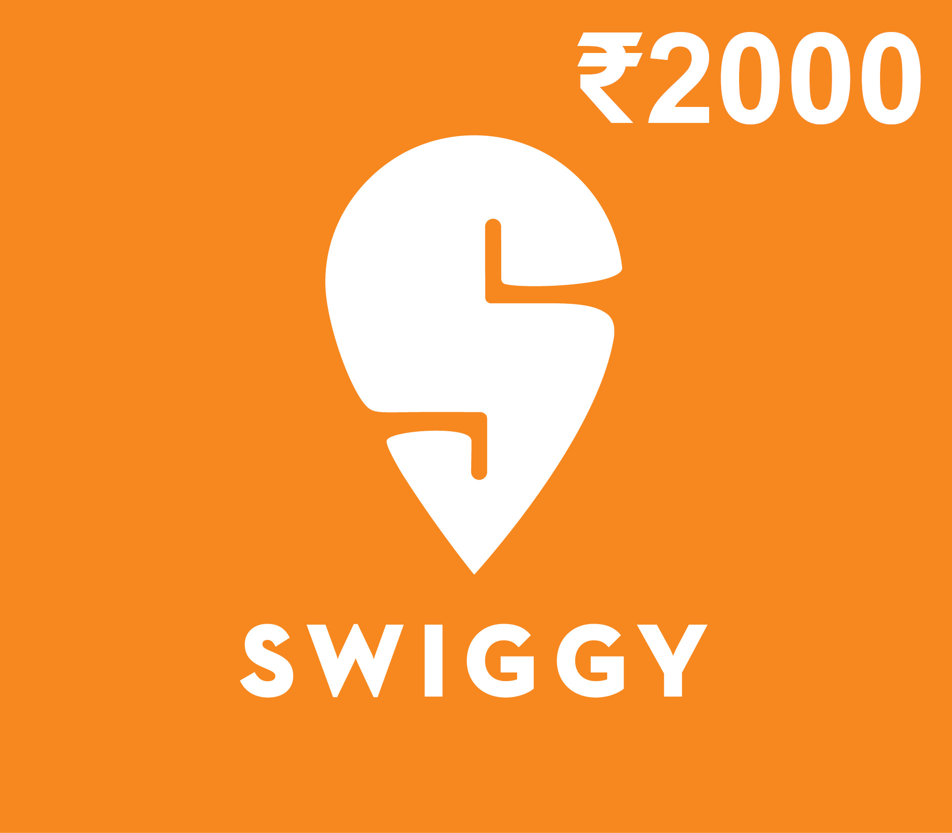 Swiggy Gift Card IN 2500 INR