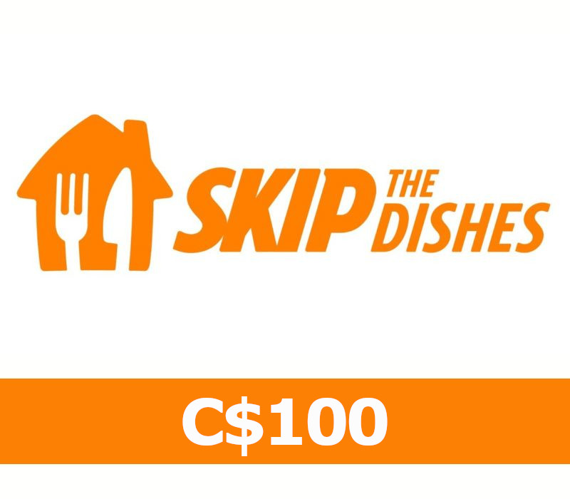 SkipTheDishes Gift Card CA 100 CAD