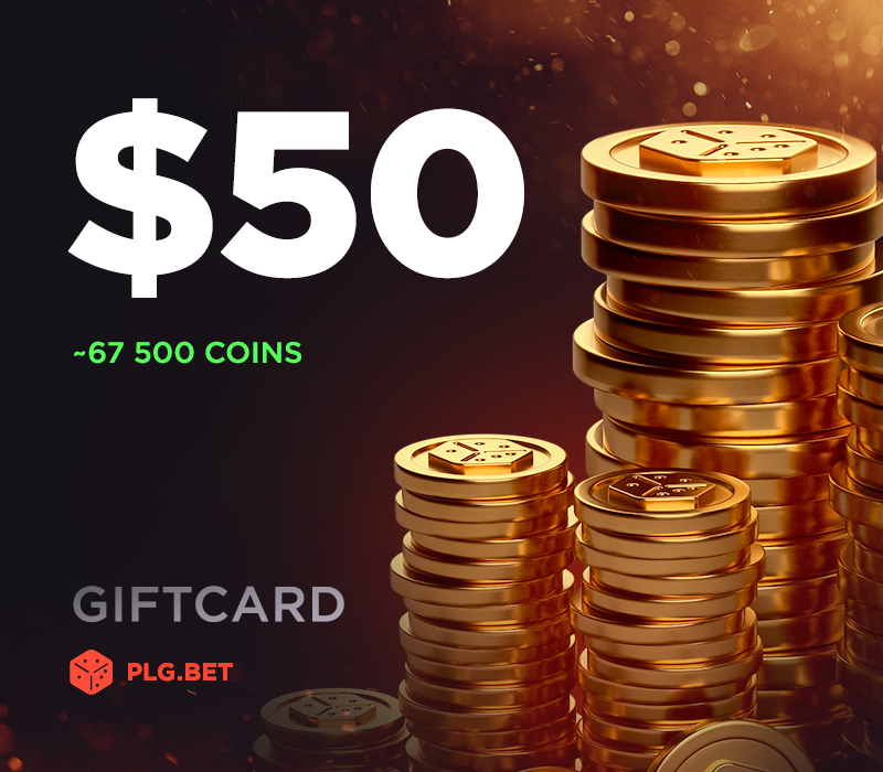 PLG.BET Gift Card 50 USD