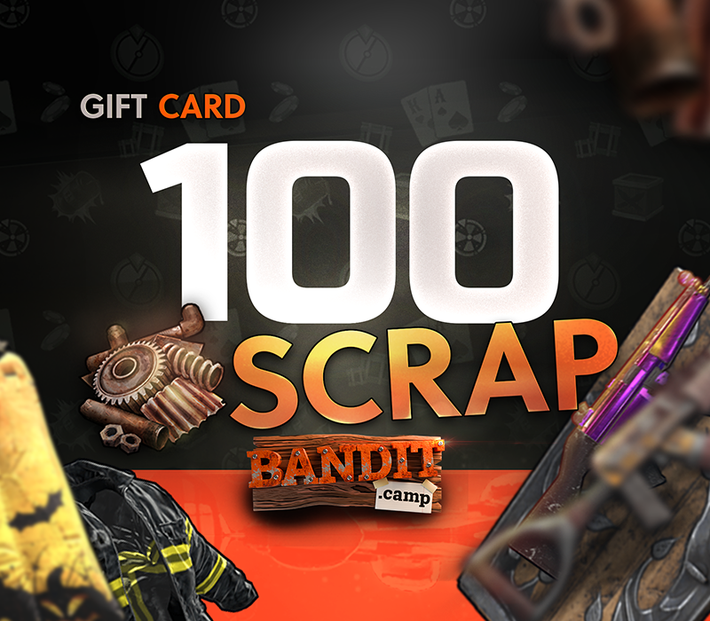 bandit.camp Gift Card 100 Scrap REGION FREE