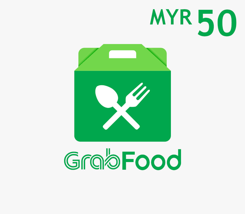 Grab Food Gift Card Malaysia 50 MYR