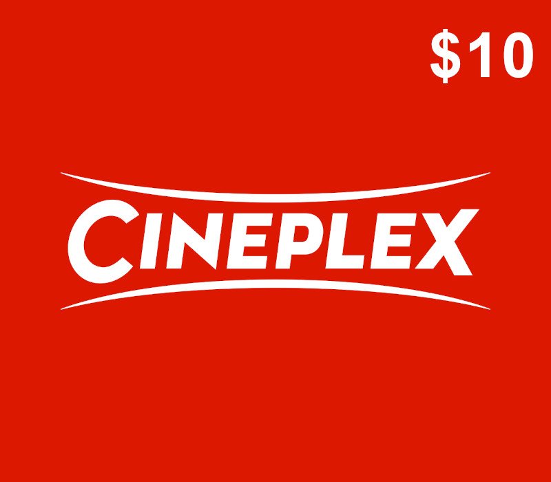 Cineplex Gift Card CA 10 CAD