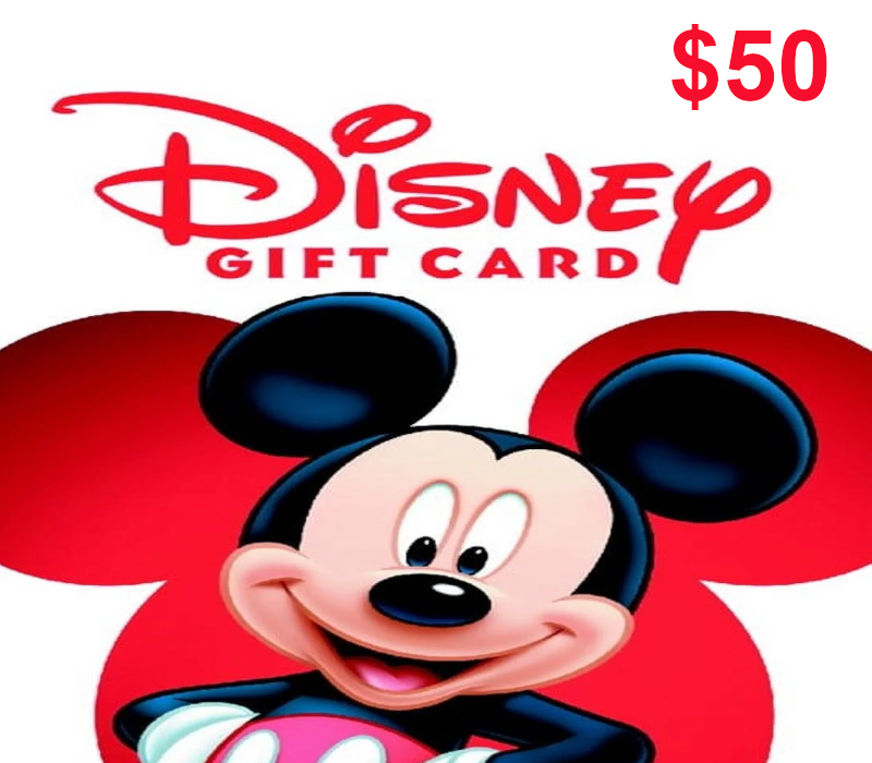 Disney Gift Card US 50 USD