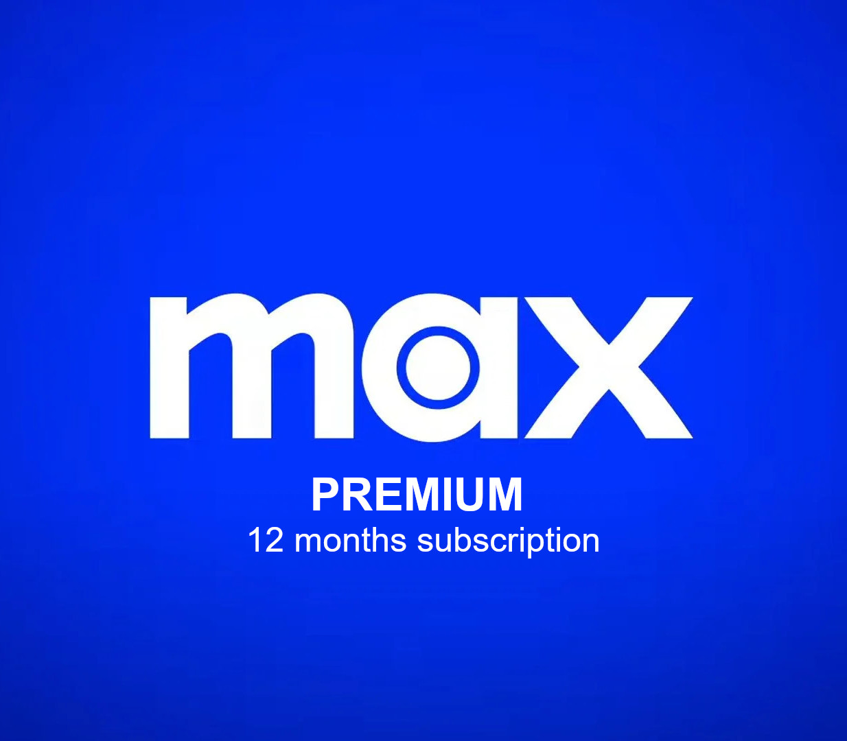 HBO Max Premium Subscription Account