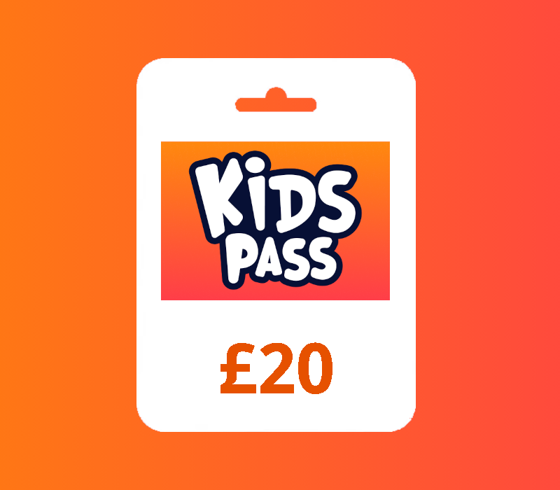 Kids Pass Gift Card UK 20 GBP