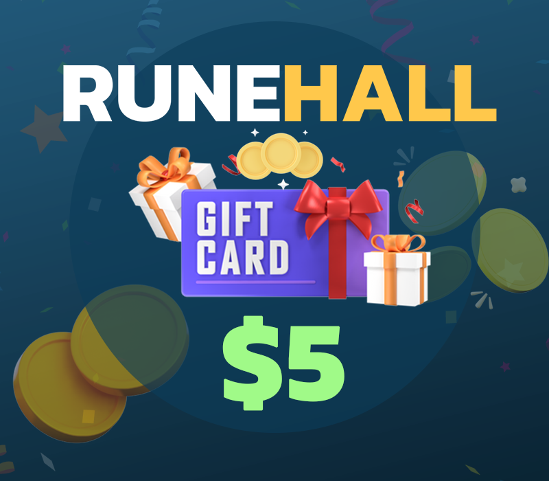 RuneHall Gift Card 5 USD