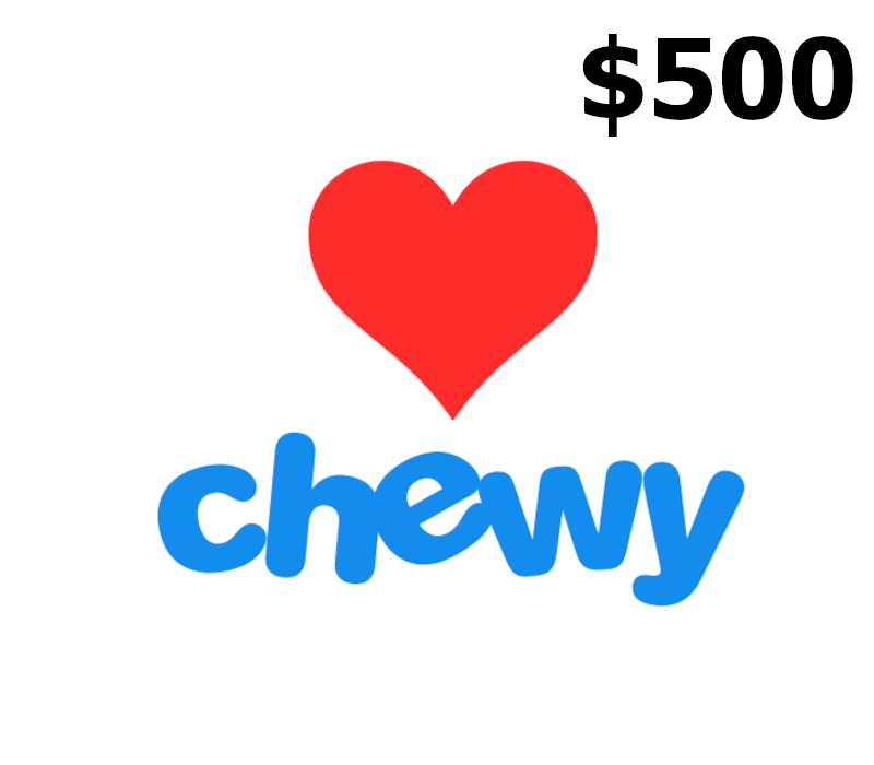 Chewy Gift Card US 500 USD