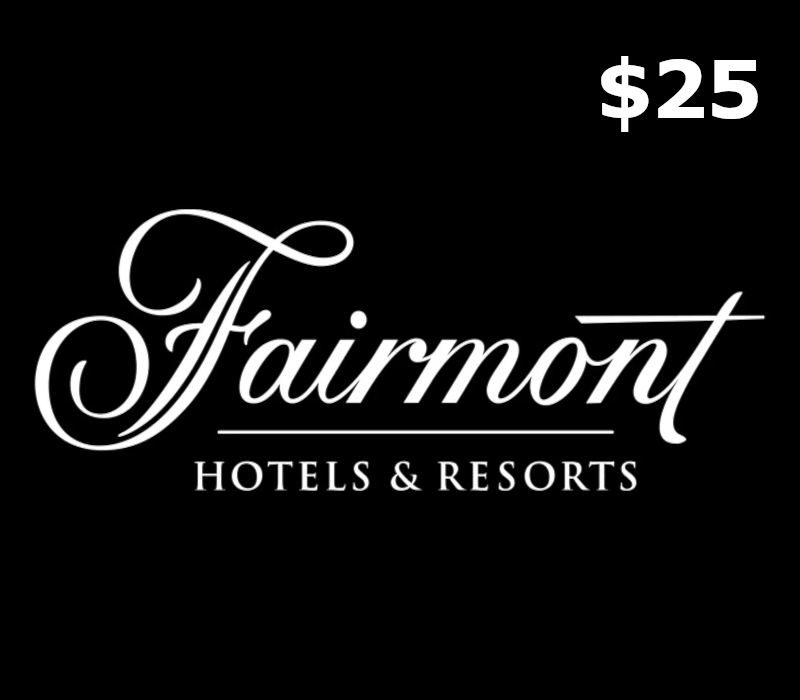 Fairmont Hotels & Resorts Gift Card US 25 USD