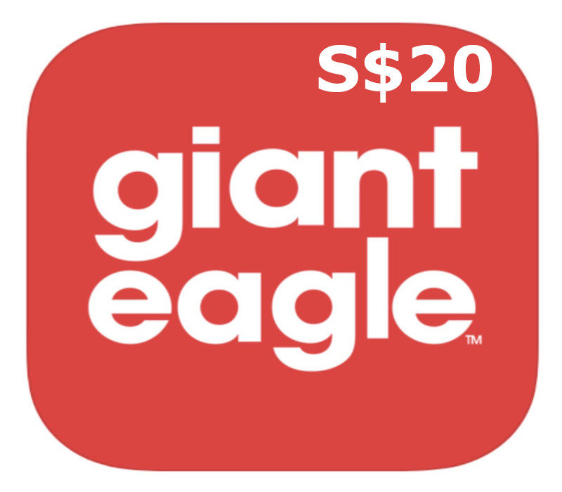 Giant Eagle Gift Card SG 20 SGD