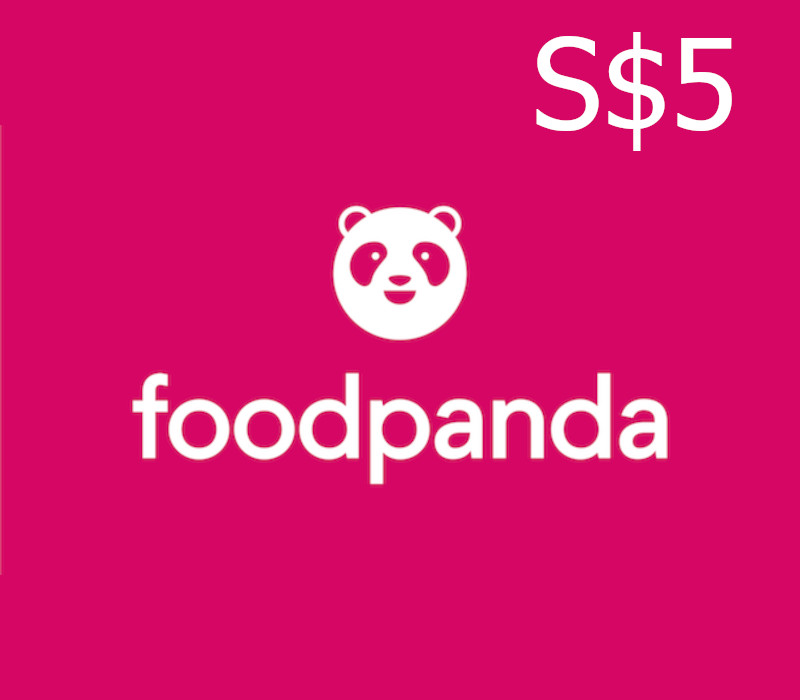 Food Panda Gift Card SG 5 SGD