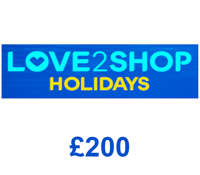 Love2Shop Holidays Gift Card UK 200 GBP