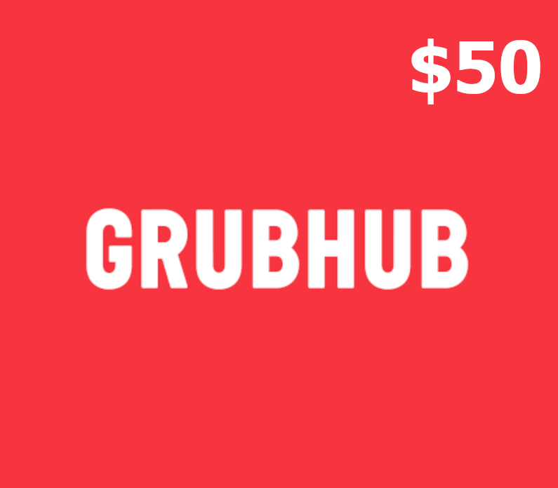 Grubhub Gift Card US 50 USD