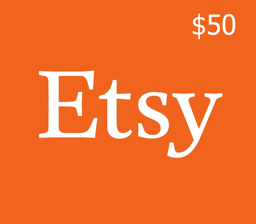 ETSY Gift Card US 50 USD