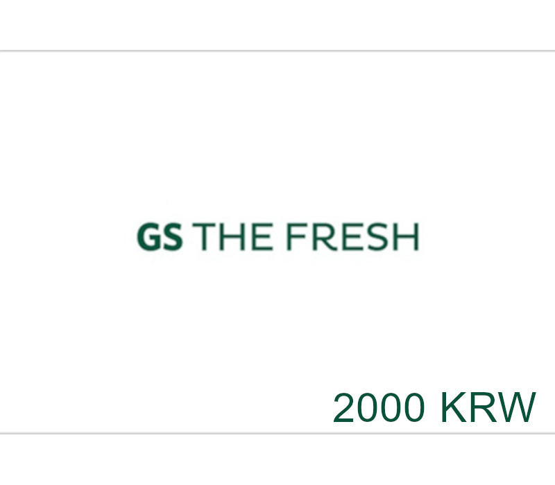 GS The Fresh Gift Card Korea 2000 KRW